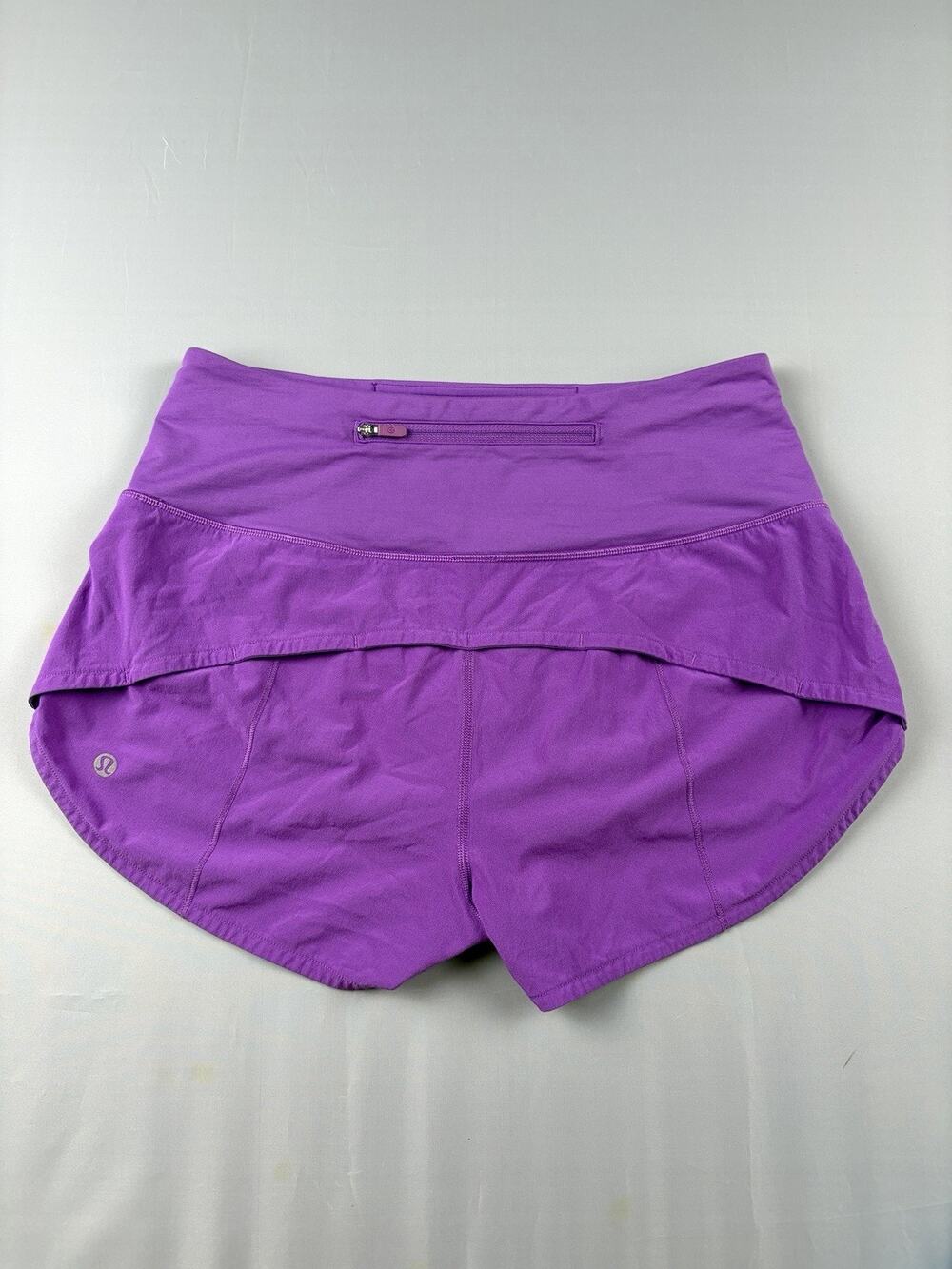 Lululemon Speed Up High Rise Lined Short Purple 2.5” Size 6 W7BEXS